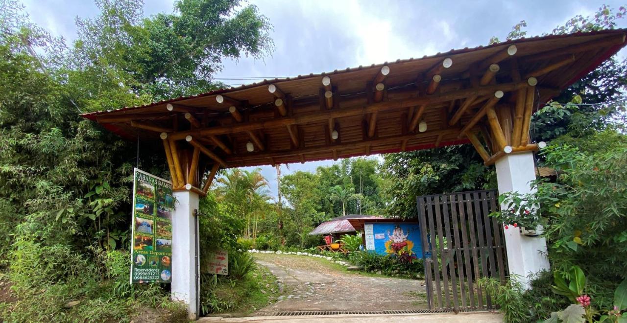 Cabanas Bambu Mindo Dış mekan fotoğraf