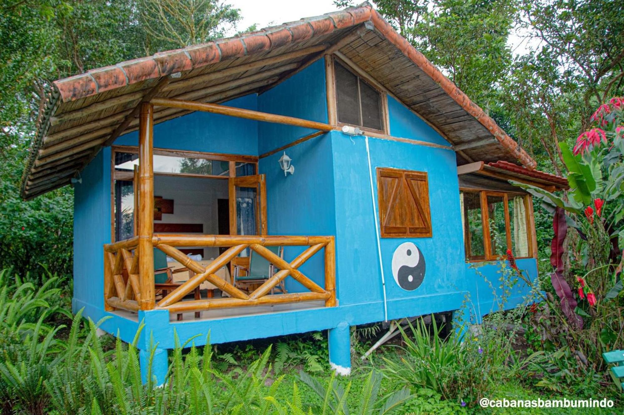 Cabanas Bambu Mindo Dış mekan fotoğraf